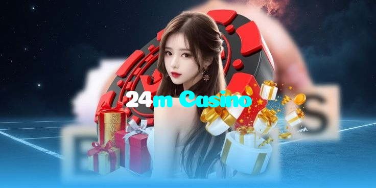 24m Casino casino presented on mobile device in Pakistan with slots and live games