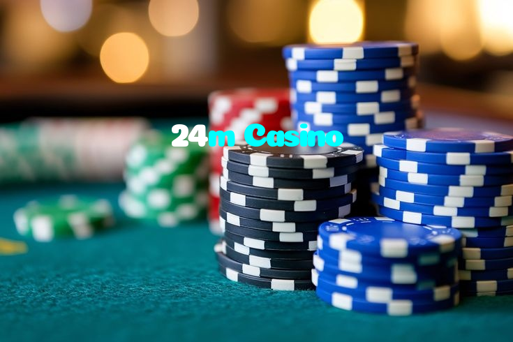 24m Casino casino presented on mobile device in Pakistan with slots and live games